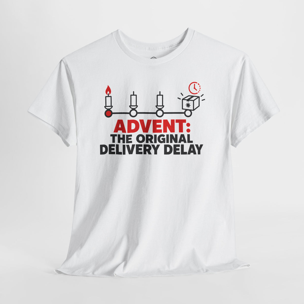 Advent The Original Delivery Delay T-shirt – Donkey Talk graphic tee