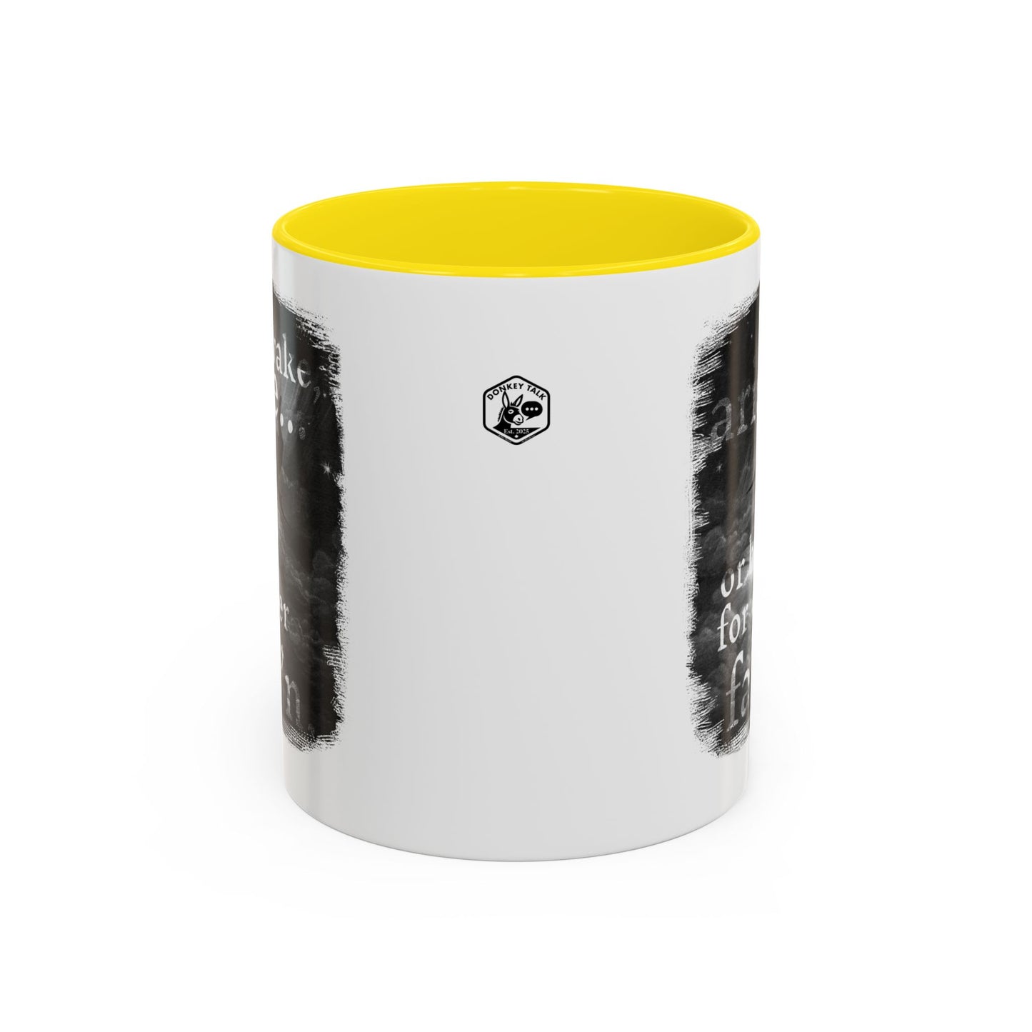 Inspirational Gothic Coffee Mug — "Awake Arise or Be Forever Fall'n" Accent Mug (11/15oz)