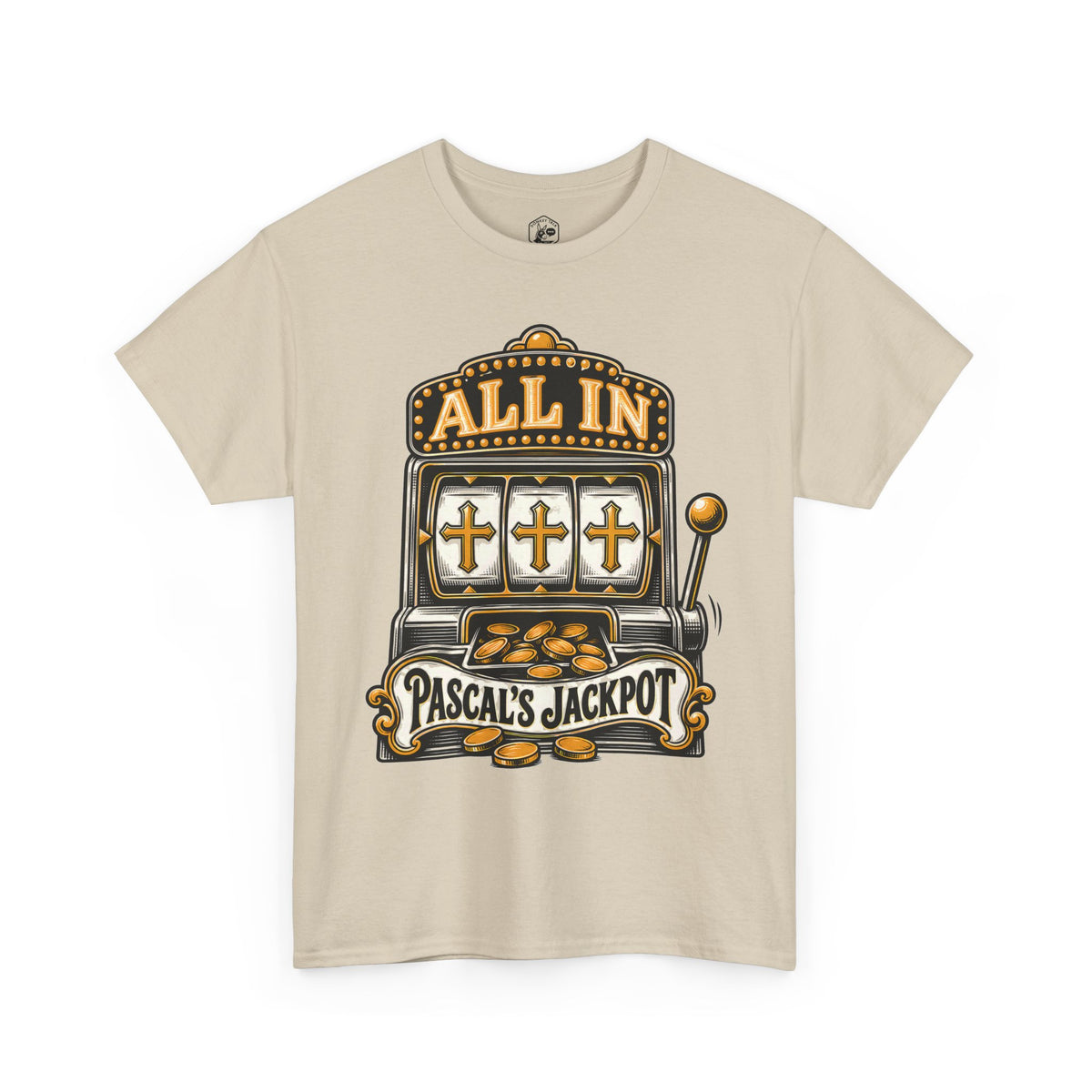 Pascal's Jackpot T-shirt – Donkey Talk graphic tee