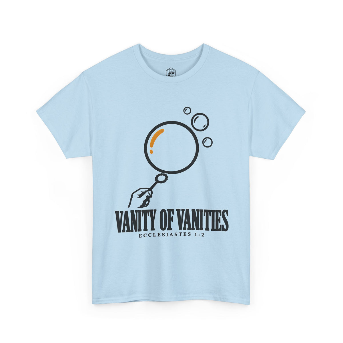 Vanity of Vanities Soap Bubble T-shirt – Donkey Talk graphic tee