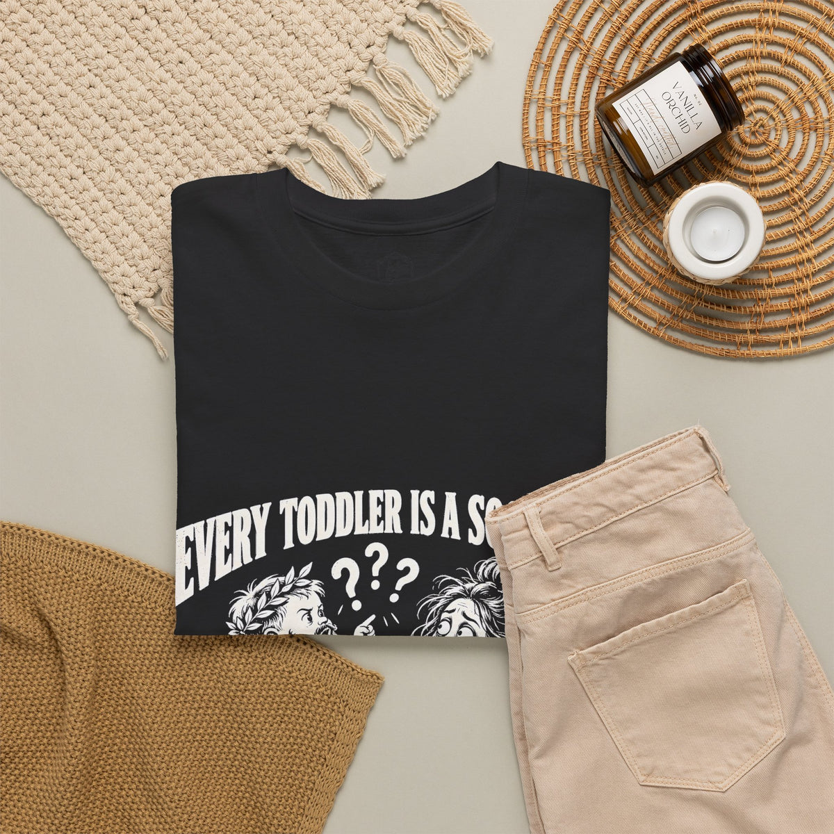 Every Toddler Is a Socrates T-Shirt | Why? Why? Why? Funny Parent Tee