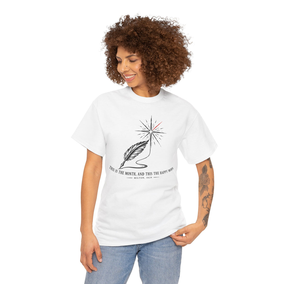This Is the Month and This the Happy Morn T-shirt – Donkey Talk graphic tee