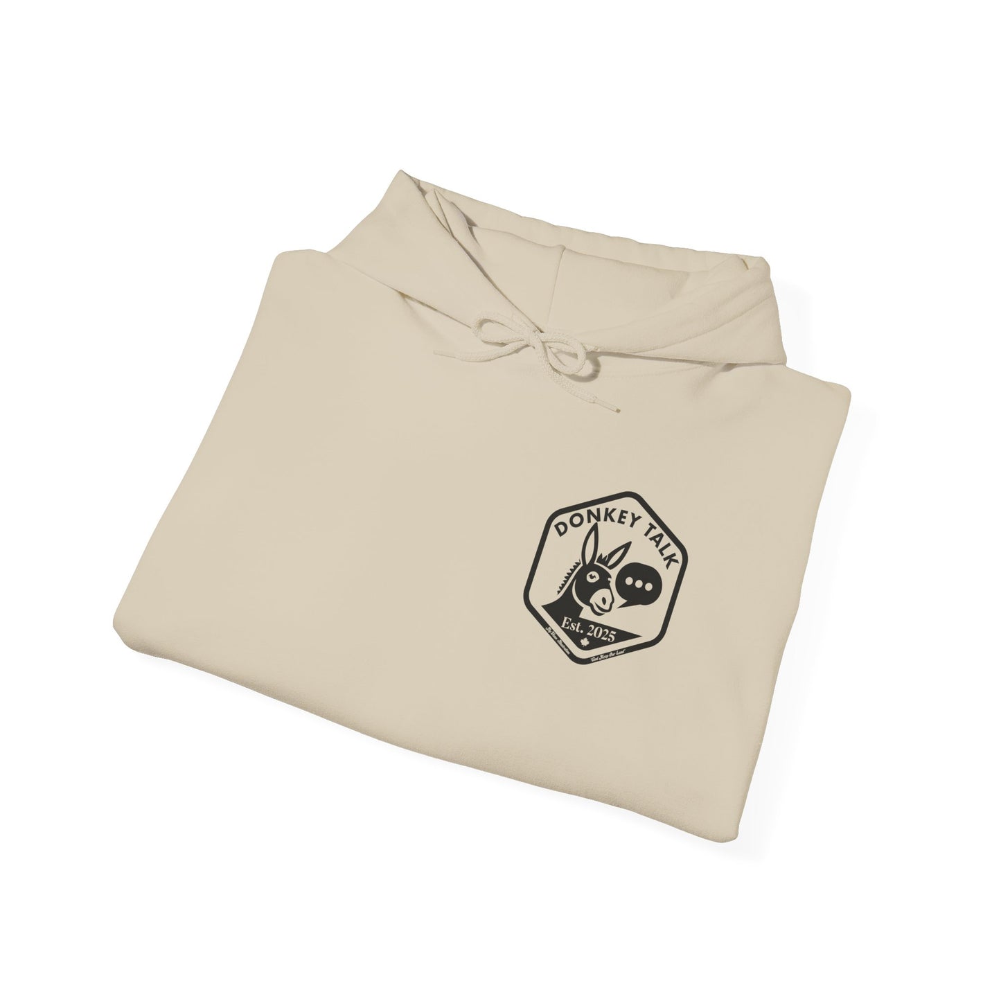 Unisex Donkey Talk Hoodie – Cozy Heavy Blend Sweatshirt for Animal Lovers