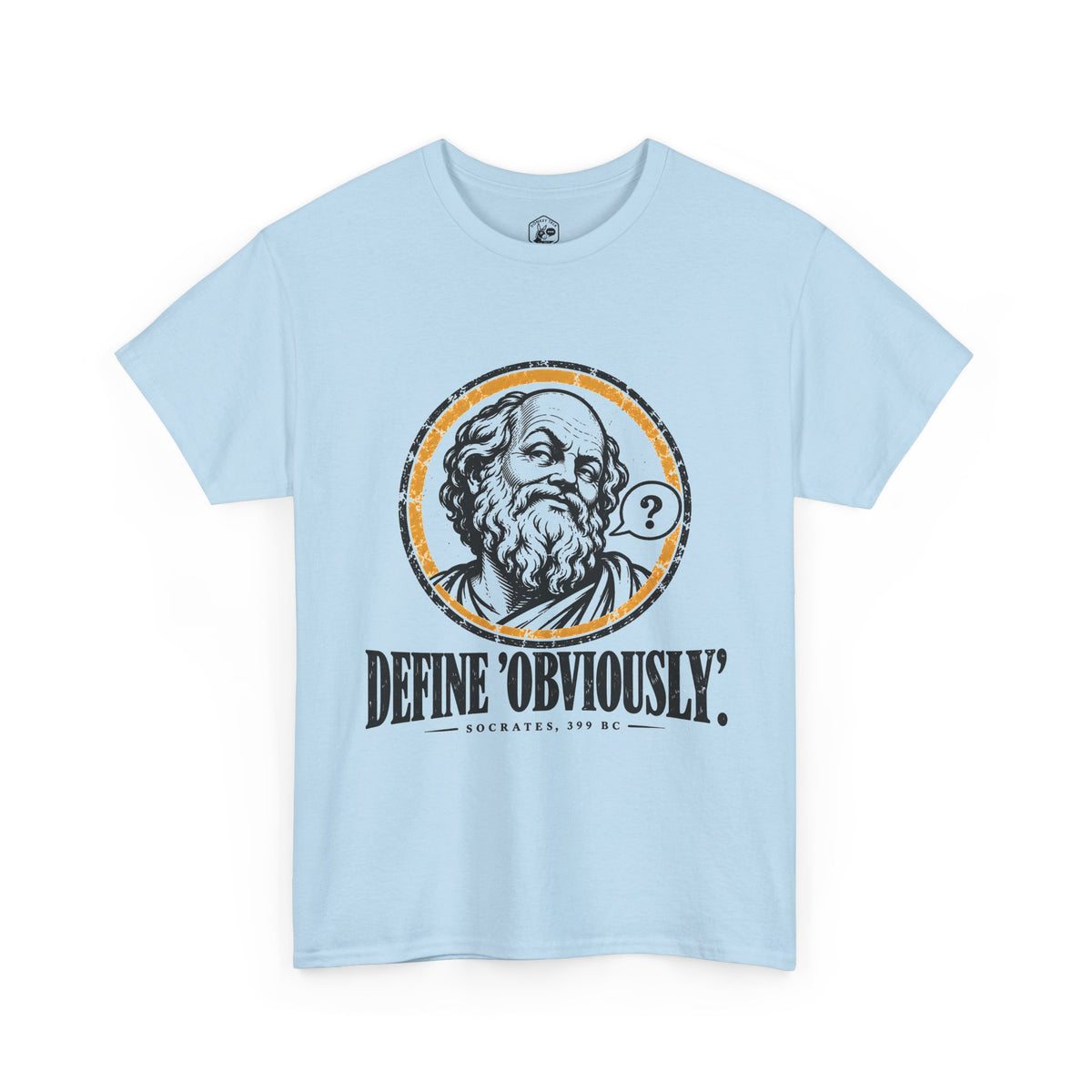 Define Obviously Socrates T-Shirt | Funny Philosophy Tee