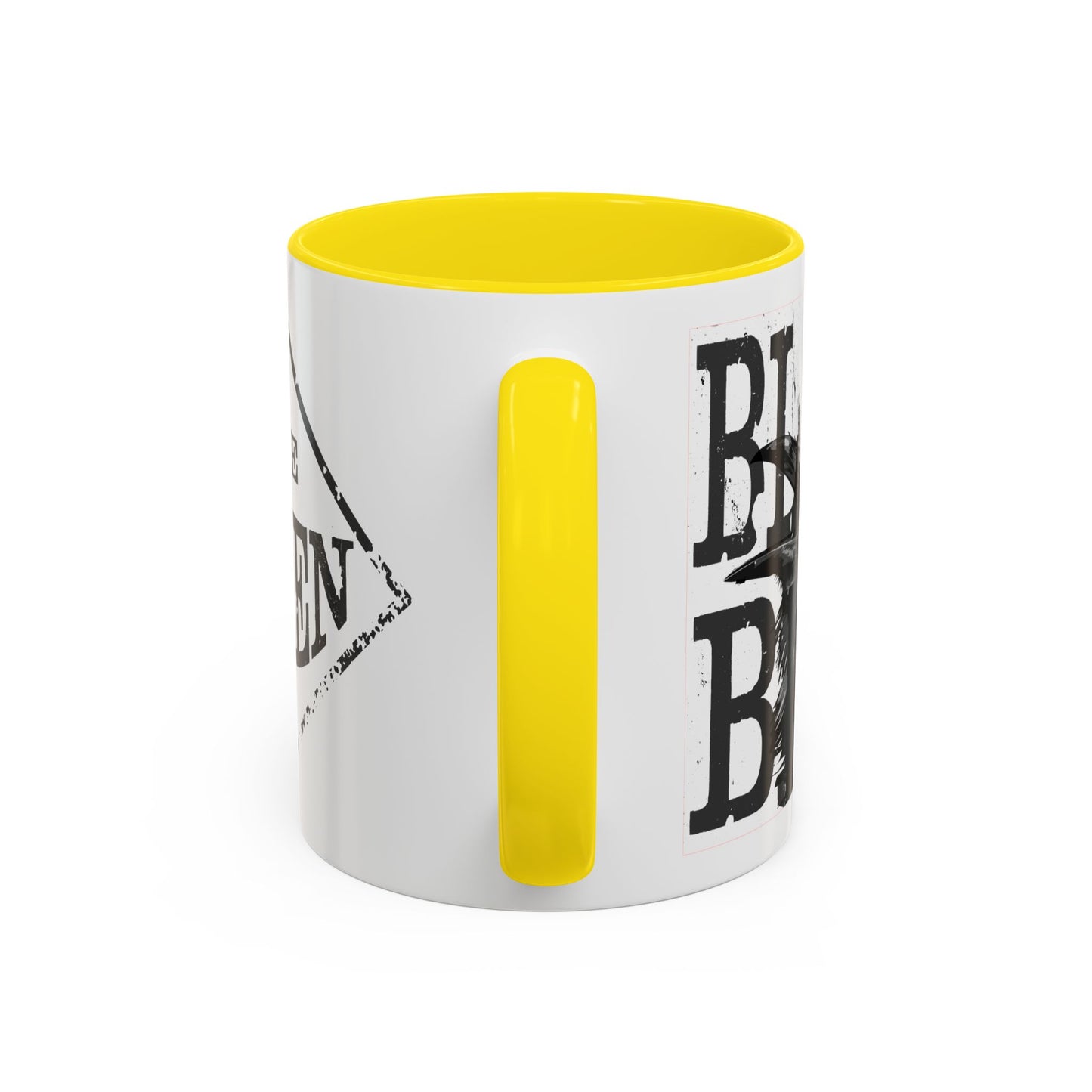 The Raven Accent Coffee Mug — Black-Trim 11/15oz