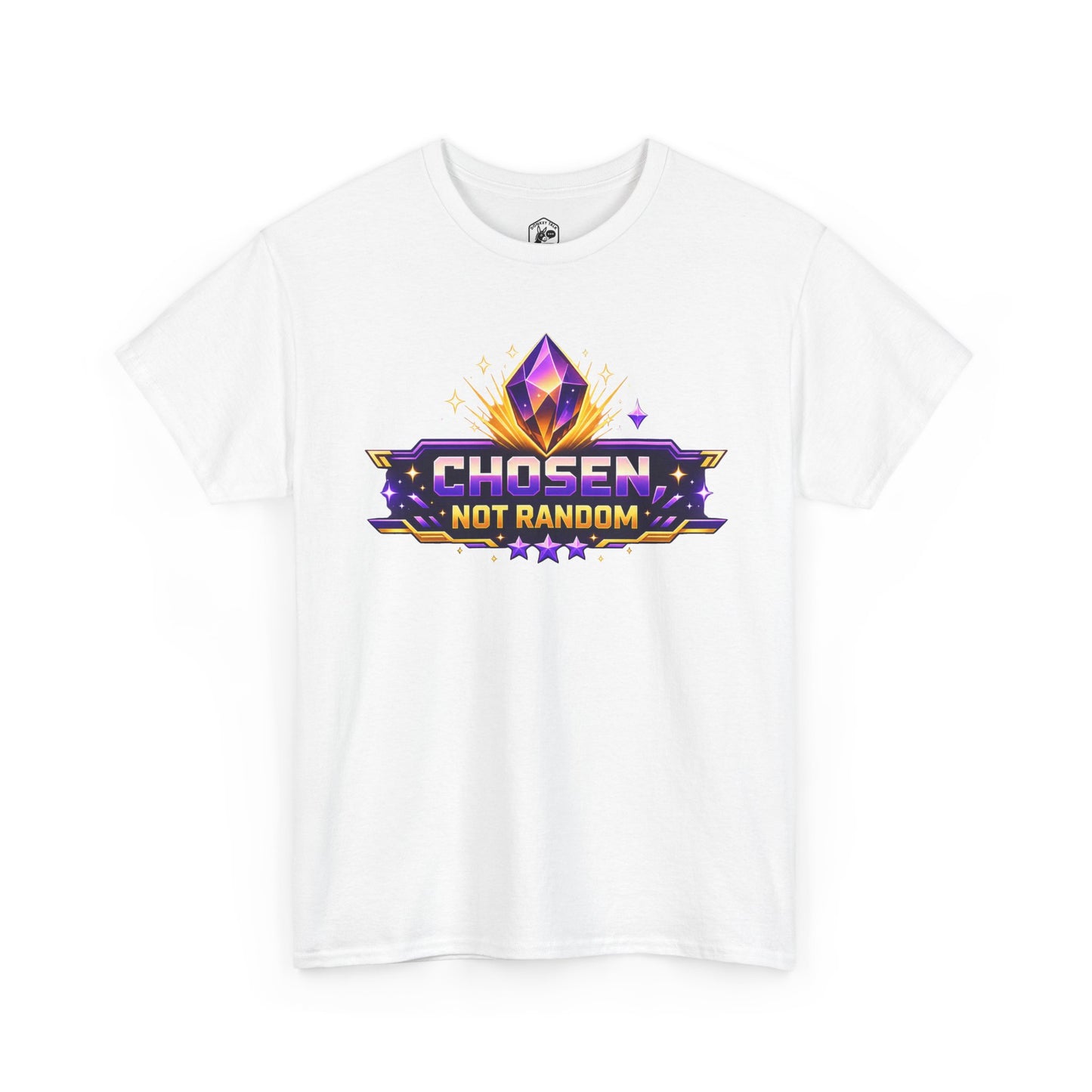 Chosen Not Random T-Shirt — Inspirational Gamer/Christian Graphic Tee