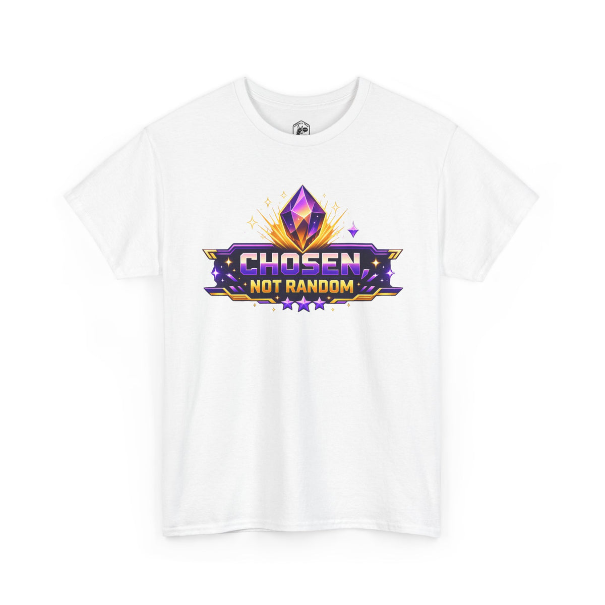 Chosen Not Random inspirational gamer graphic tee – Donkey Talk