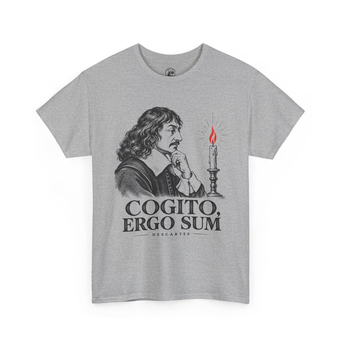Cogito, Ergo Sum T-Shirt | Descartes I Think Therefore I Am Philosophy Tee