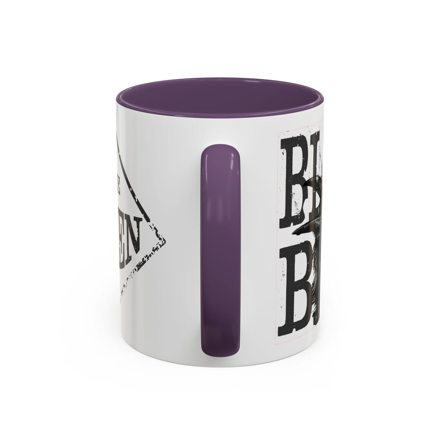 The Raven Accent Coffee Mug — Black-Trim 11/15oz