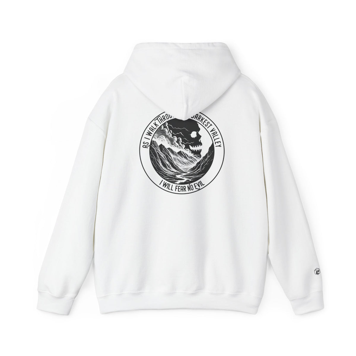 'Valley Of The Shadow' Hooded Sweatshirt - Inspiring Comfort for Adventure Lovers