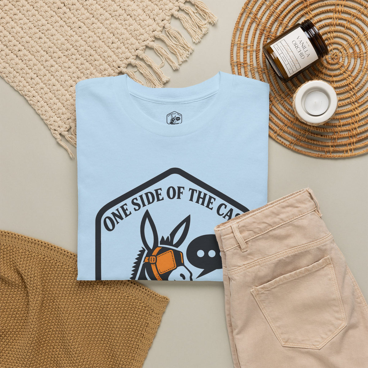 J.S. Mill Donkey Only His Own Side T-shirt – Donkey Talk graphic tee