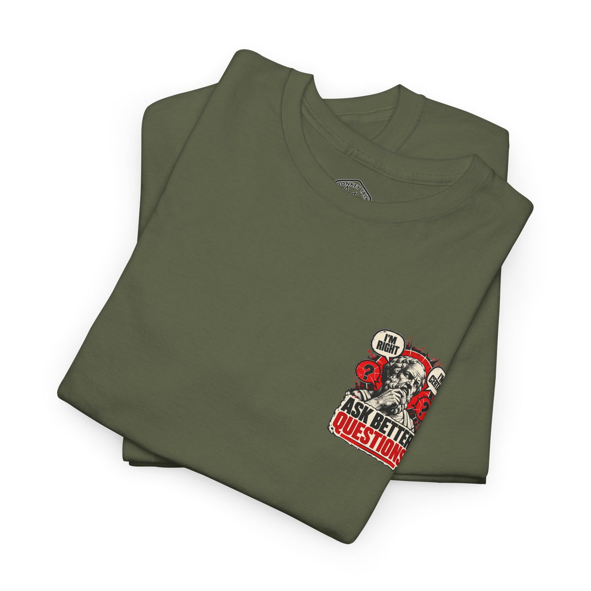 Ask Better Questions T-Shirt — Socratic Method Tee