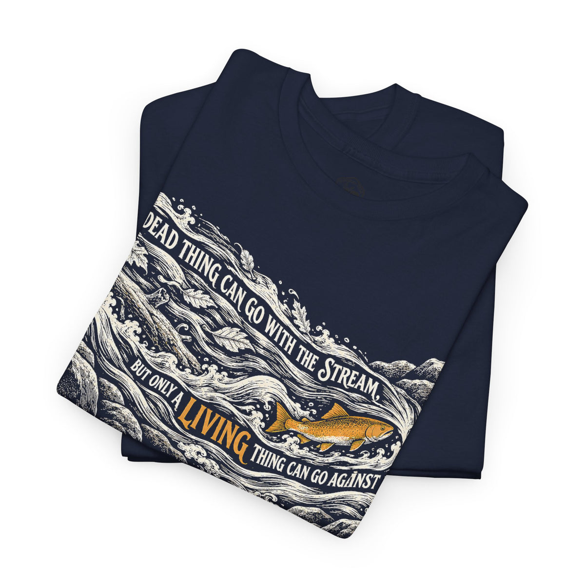 Chesterton Rapids Go Against the Stream T-shirt – Donkey Talk graphic tee