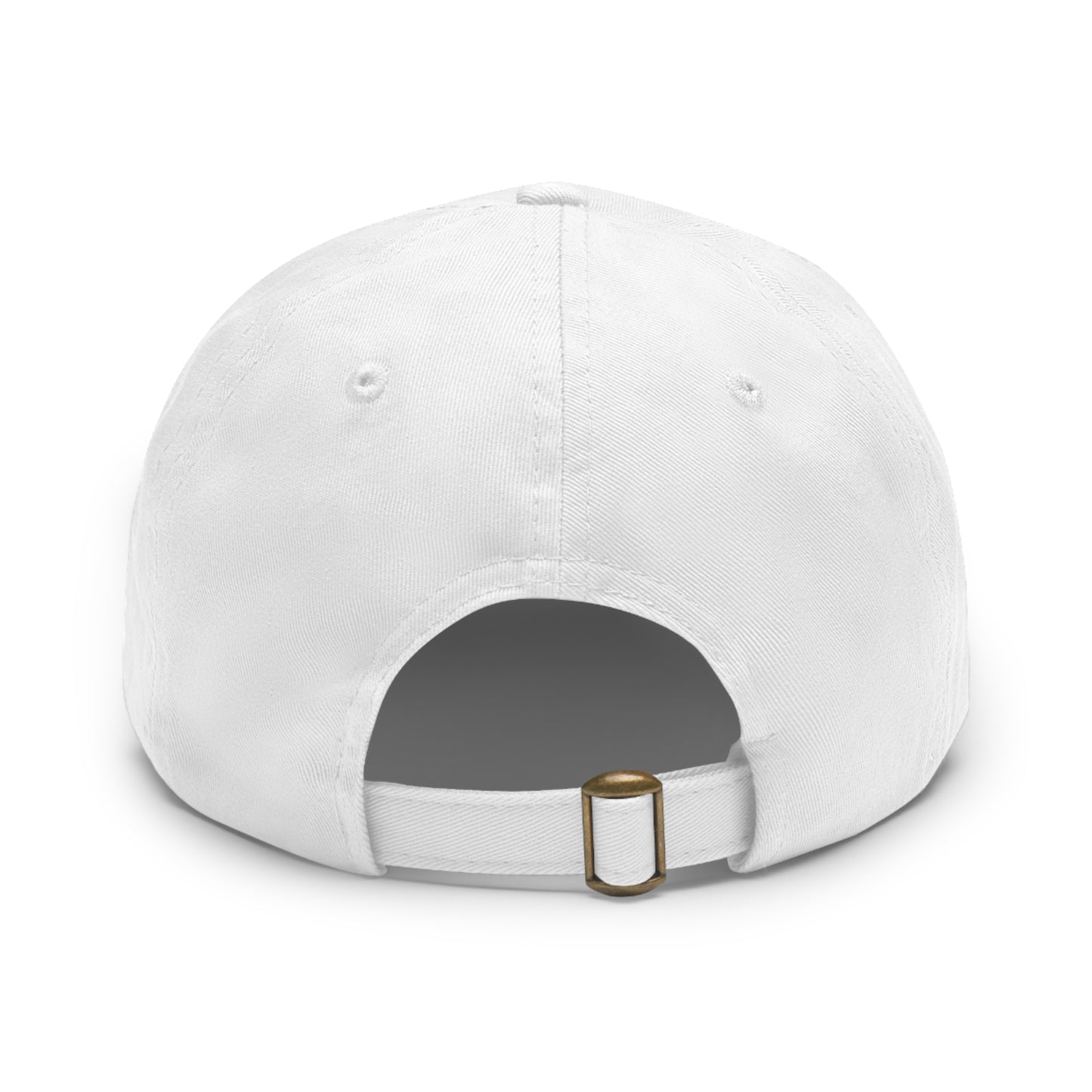 Faith Over Fear Dad Hat - Stylish Hat with Leather Patch