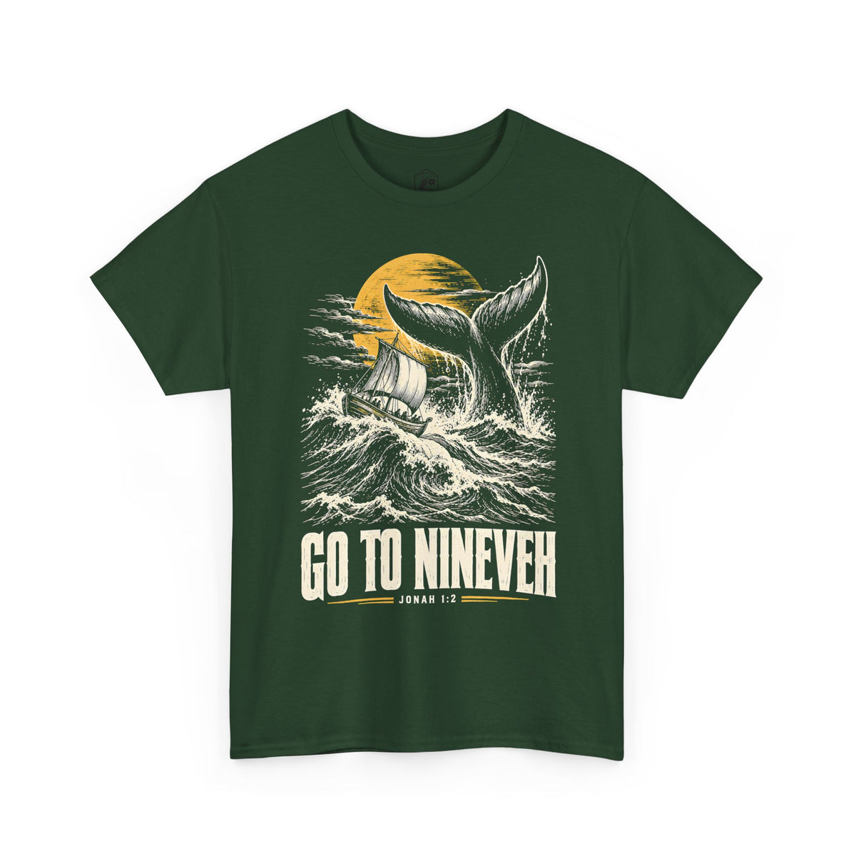 Go to Nineveh T-Shirt | Jonah 1:2 Christian Graphic Tee