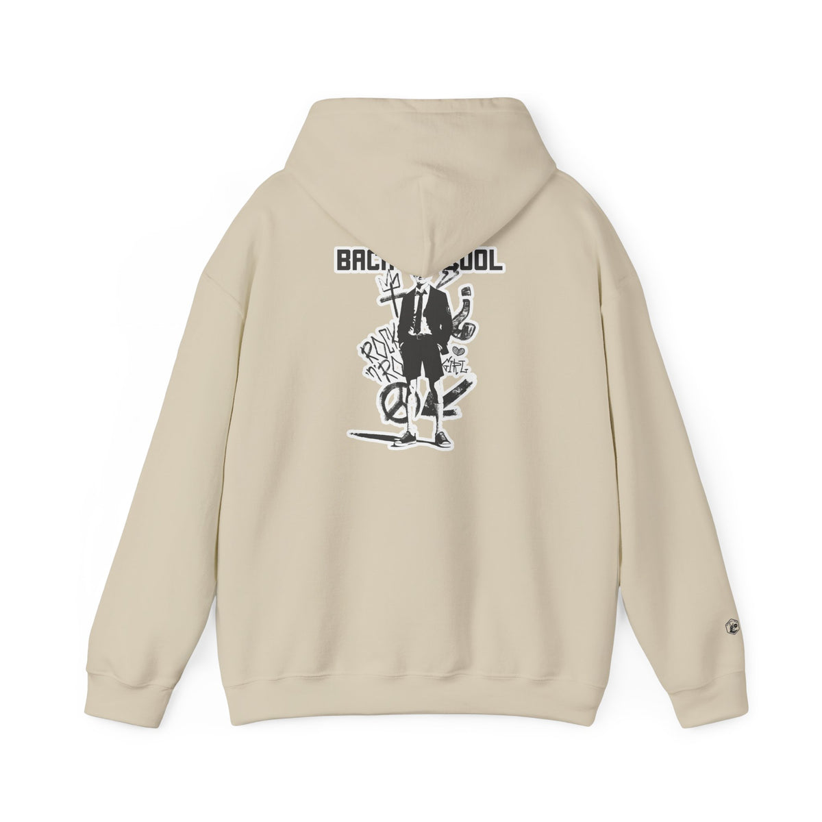 Back to Cool Unisex Heavy Blend Hoodie - Retro Style Graphic Sweatshirt