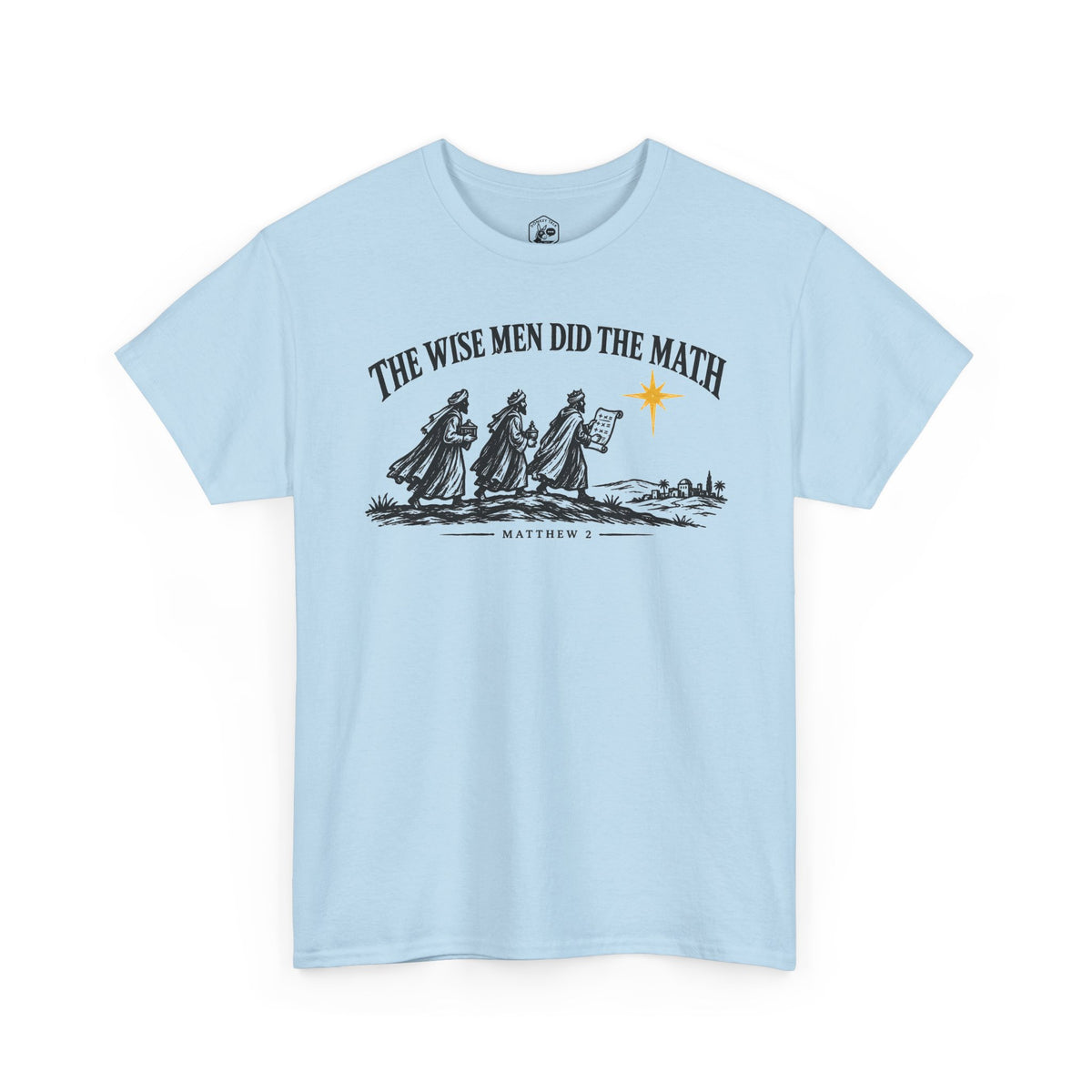 The Wise Men Did the Math T-shirt – Donkey Talk graphic tee