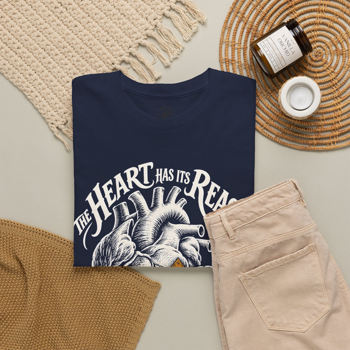 The Heart Has Its Reasons Pascal T-shirt – Donkey Talk graphic tee
