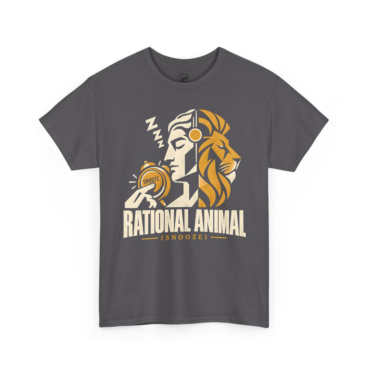 Rational Animal Snooze T-shirt – Donkey Talk graphic tee