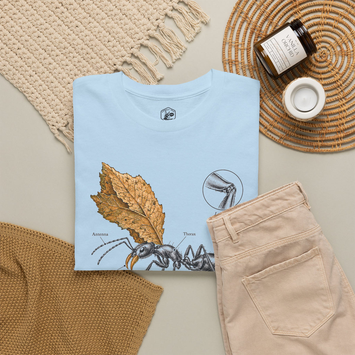 Go to the Ant Engraving T-shirt – Donkey Talk graphic tee