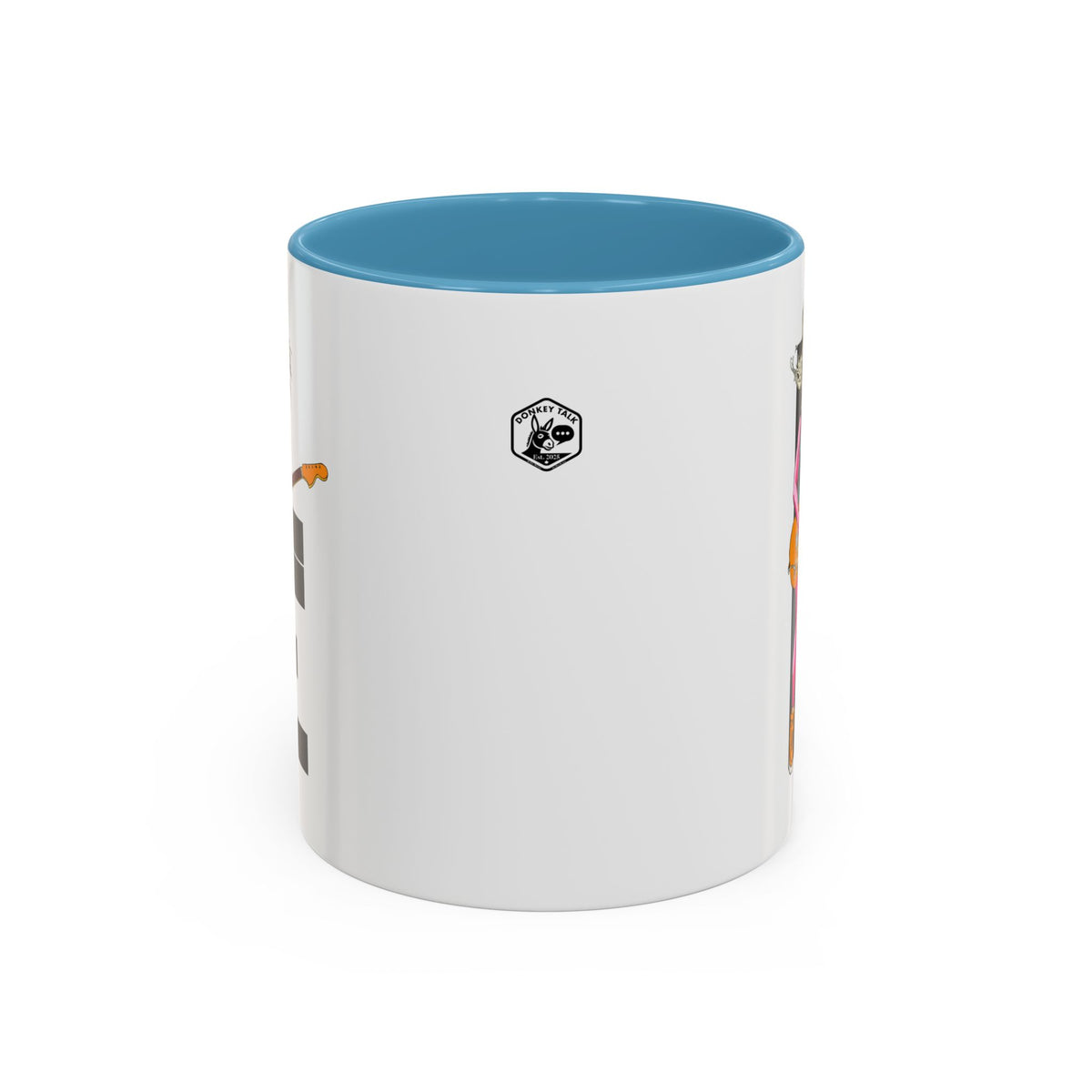 Coffee Mug — Colorful Guitarist Rock Music Accent Mug (11oz & 15oz)