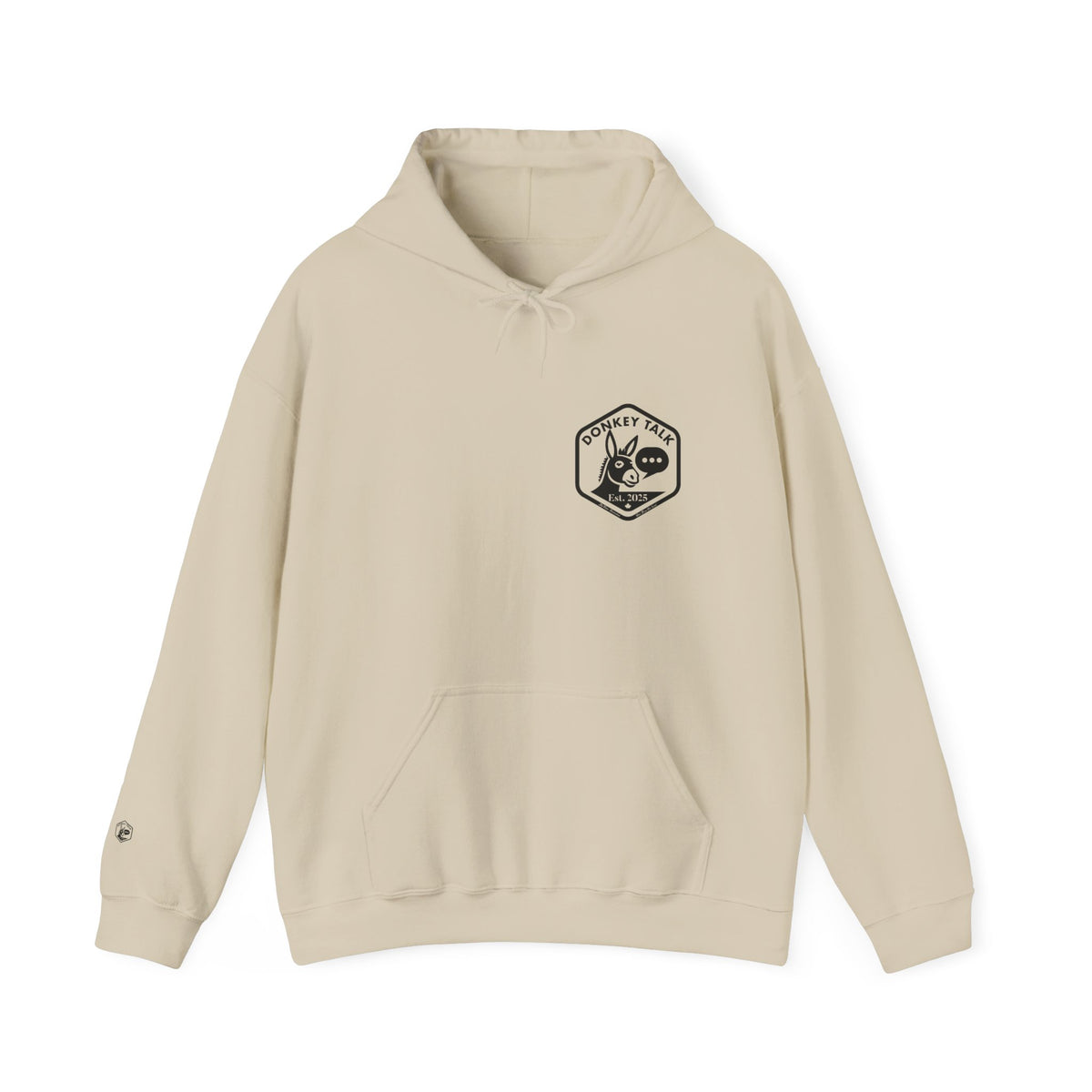 Unisex Donkey Talk Hoodie – Cozy Heavy Blend Sweatshirt for Animal Lovers