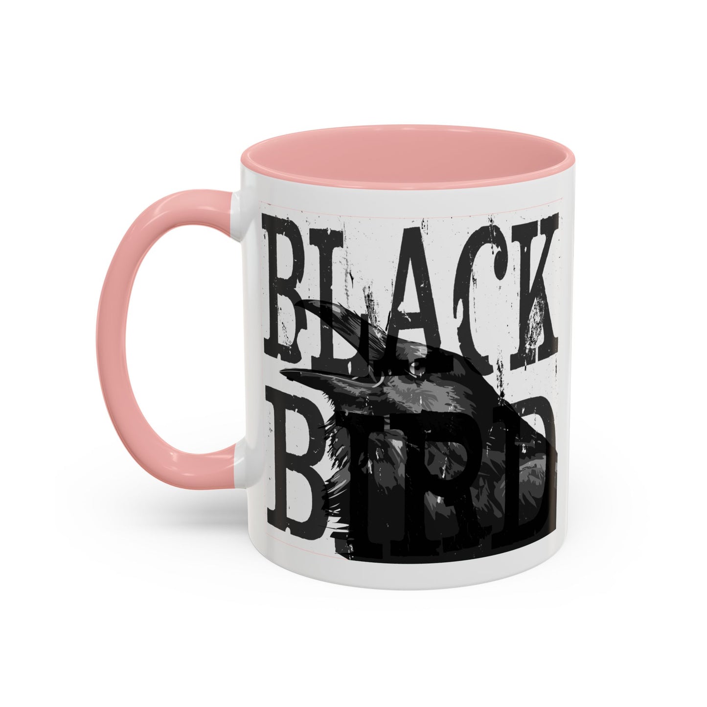 The Raven Accent Coffee Mug — Black-Trim 11/15oz