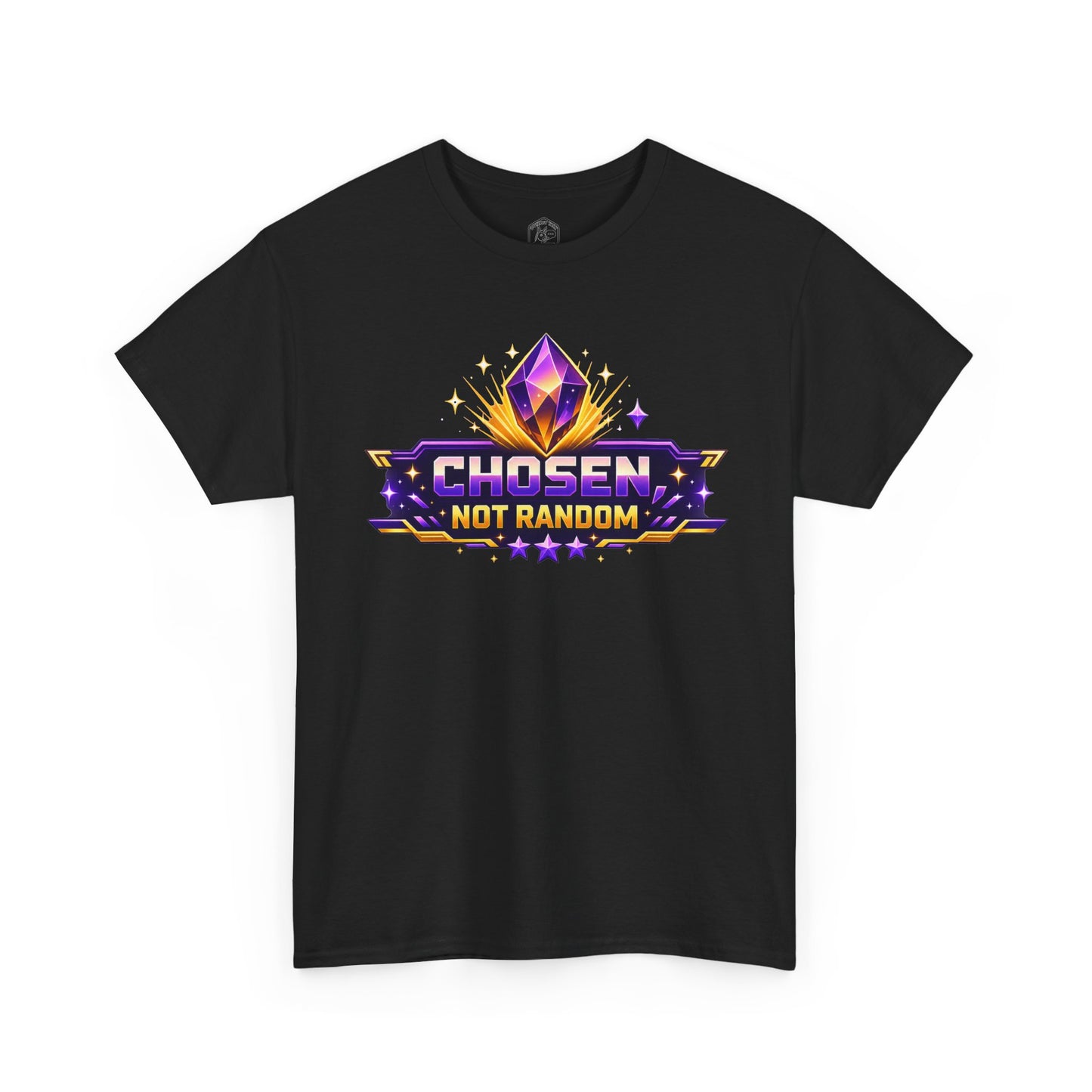 Chosen Not Random T-Shirt — Inspirational Gamer/Christian Graphic Tee
