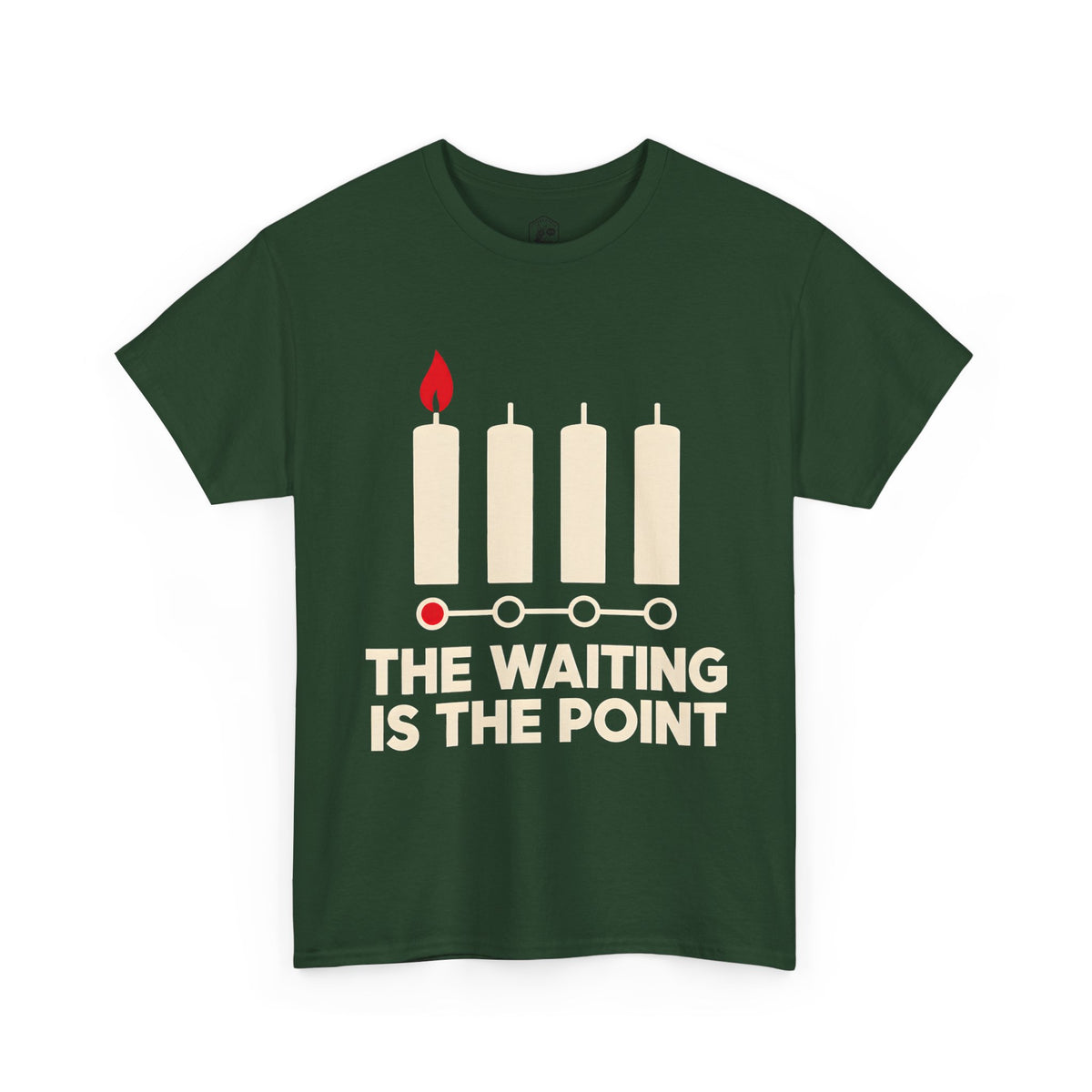 The Waiting Is the Point T-Shirt | Advent Christian Graphic Tee