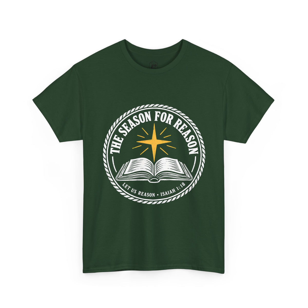 The Season for Reason T-Shirt | Isaiah 1:18 Christmas Christian Graphic Tee