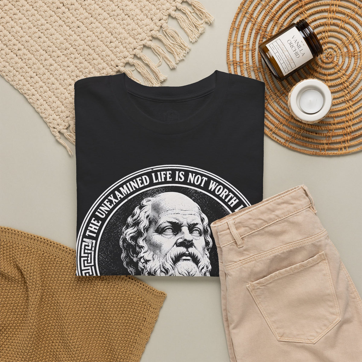 The Unexamined Life Is Not Worth Living T-shirt – Donkey Talk graphic tee