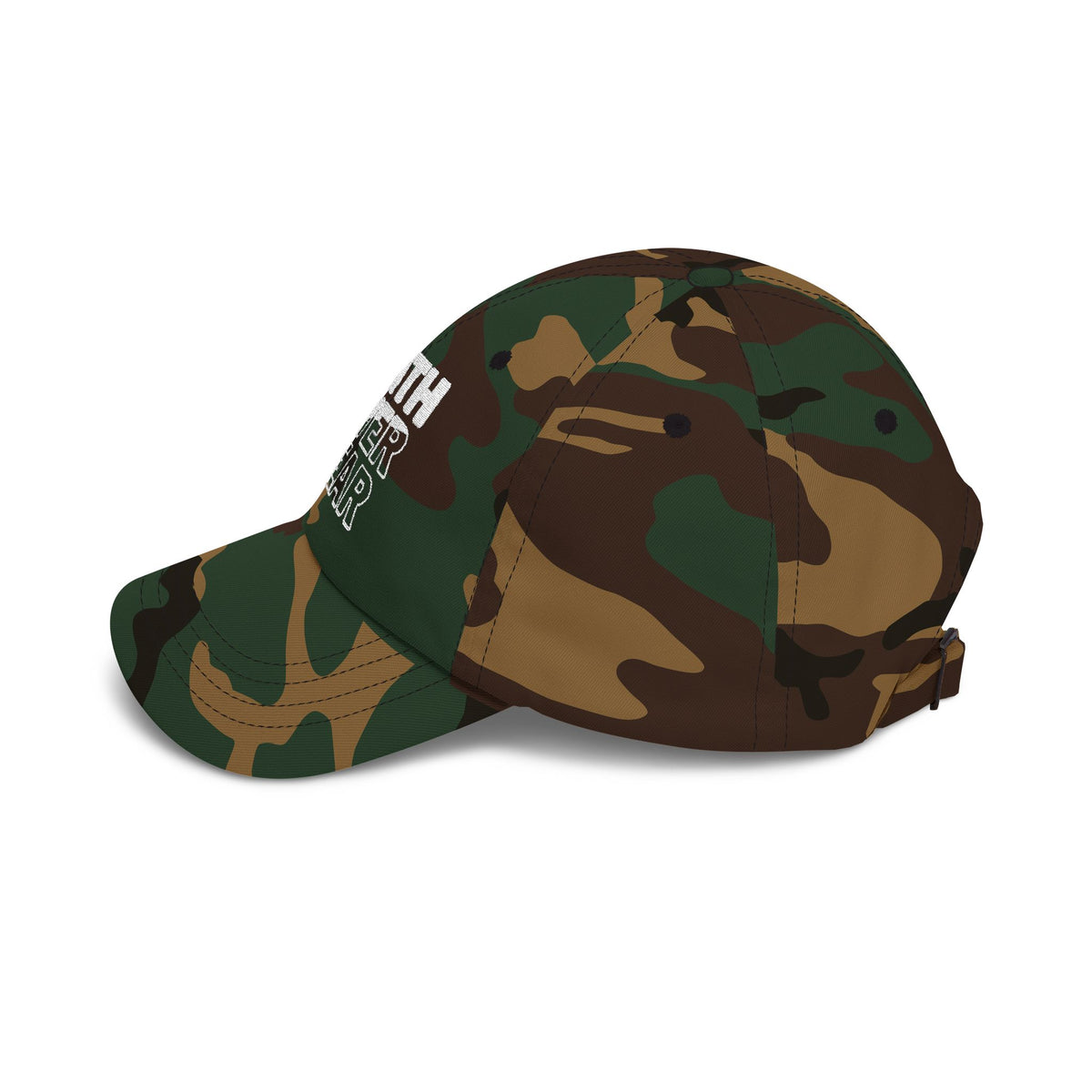 Faith Over Fear Classic Dad Cap - Inspirational White Hat for Everyday Wear