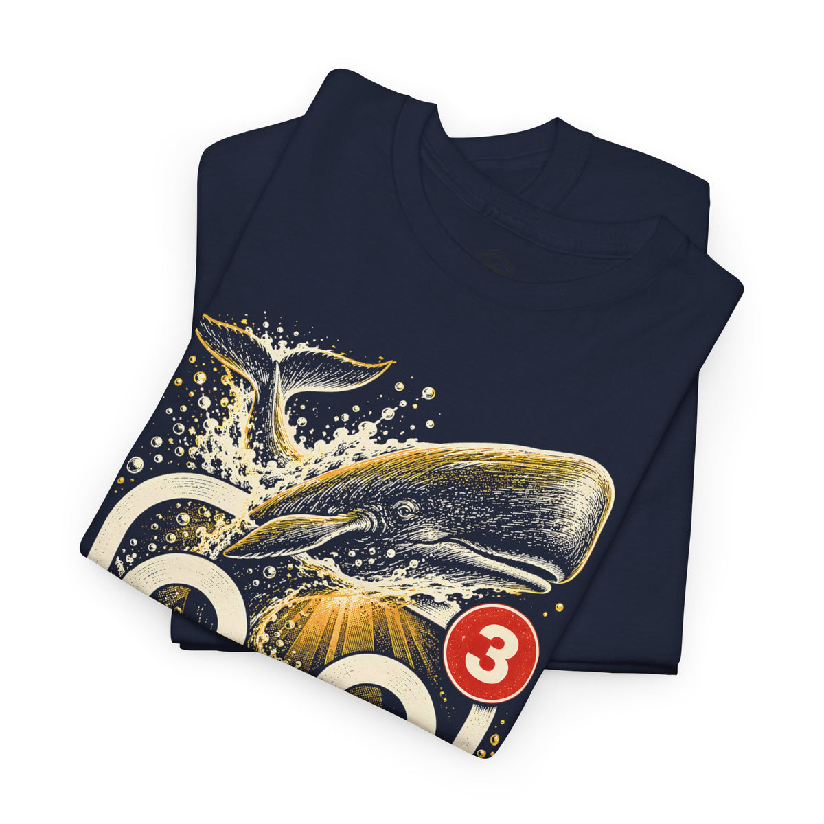 Missed Call 3 Days in a Whale T-Shirt | Jonah Funny Christian Humor Tee