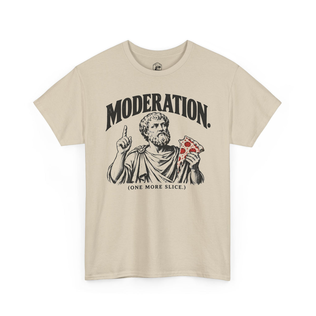 Moderation One More Slice T-shirt – Donkey Talk graphic tee