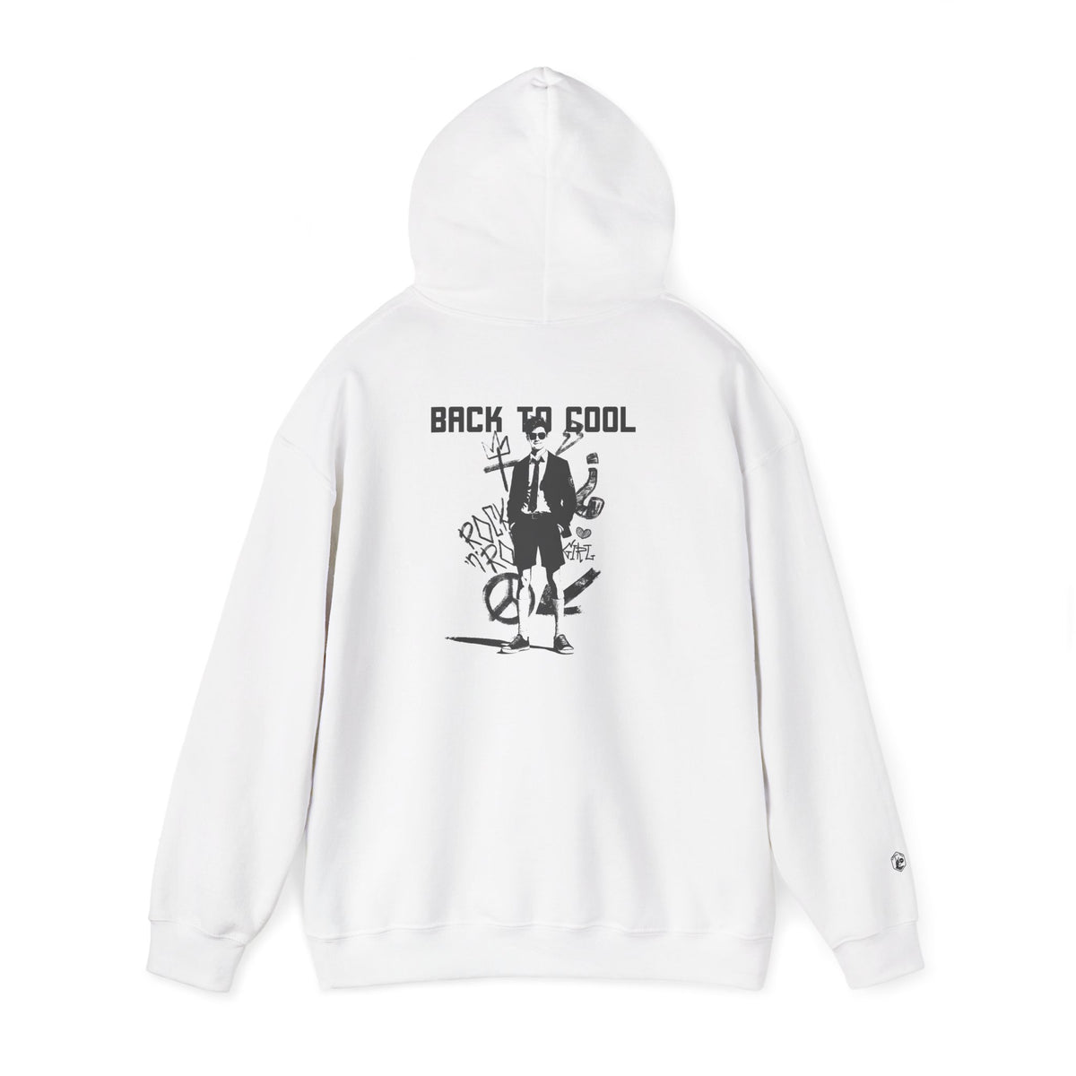 Back to Cool Unisex Heavy Blend Hoodie - Retro Style Graphic Sweatshirt
