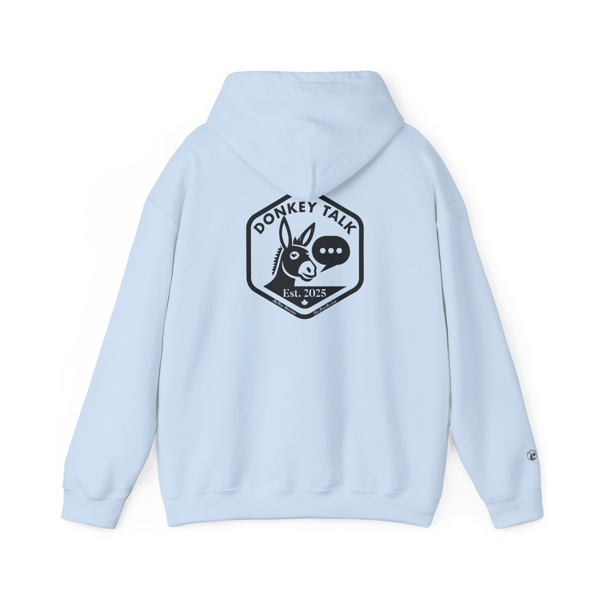Unisex Donkey Talk Hoodie – Cozy Heavy Blend Sweatshirt for Animal Lovers