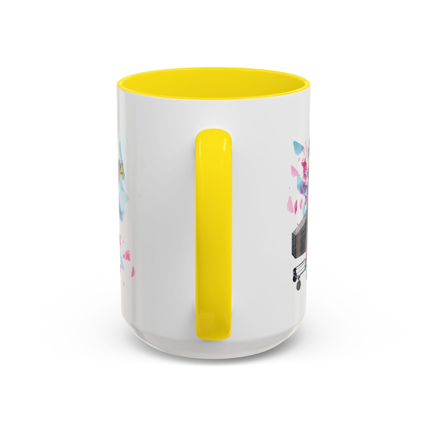 Playful Accent Coffee Mug for Fashion Lovers