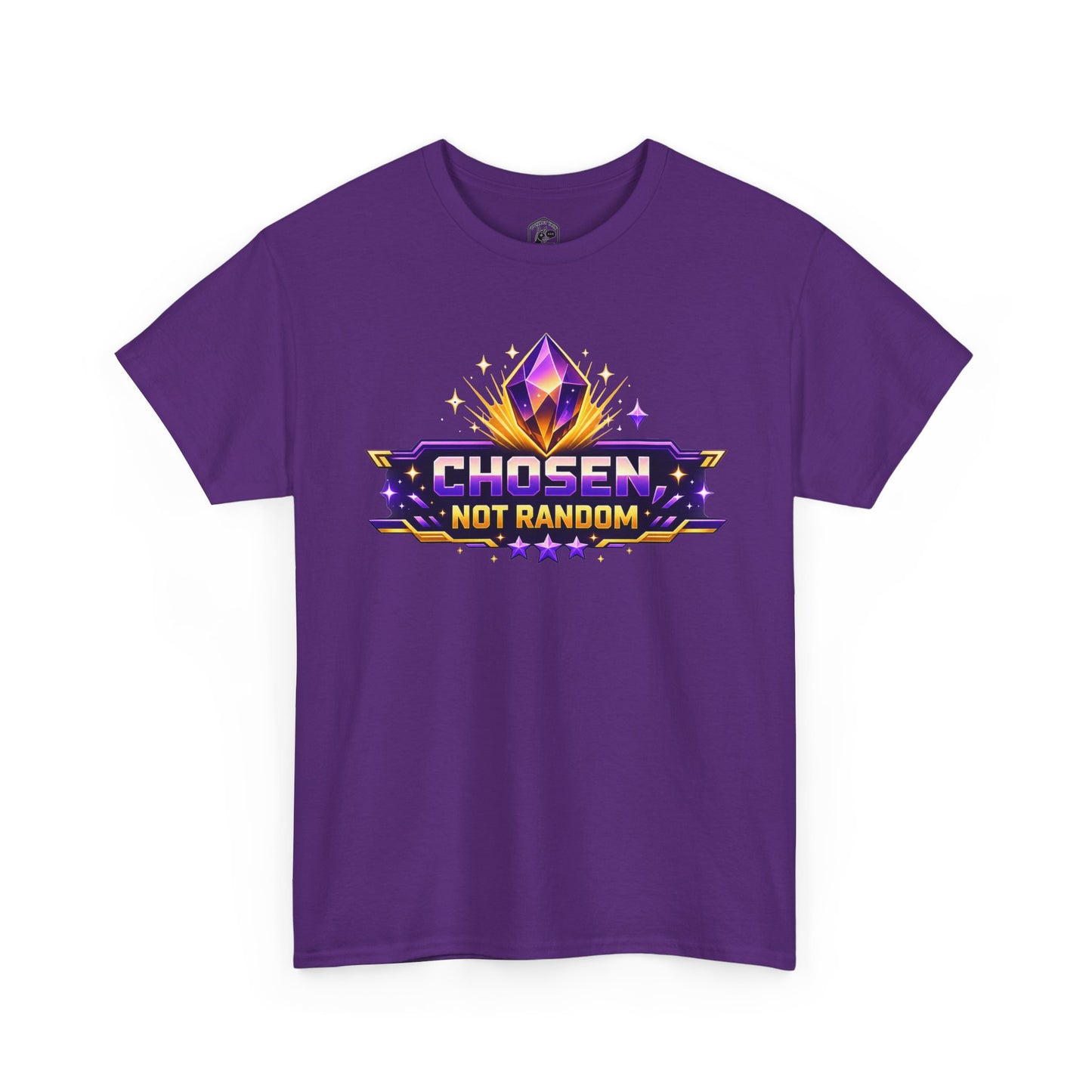 Chosen Not Random T-Shirt — Inspirational Gamer/Christian Graphic Tee