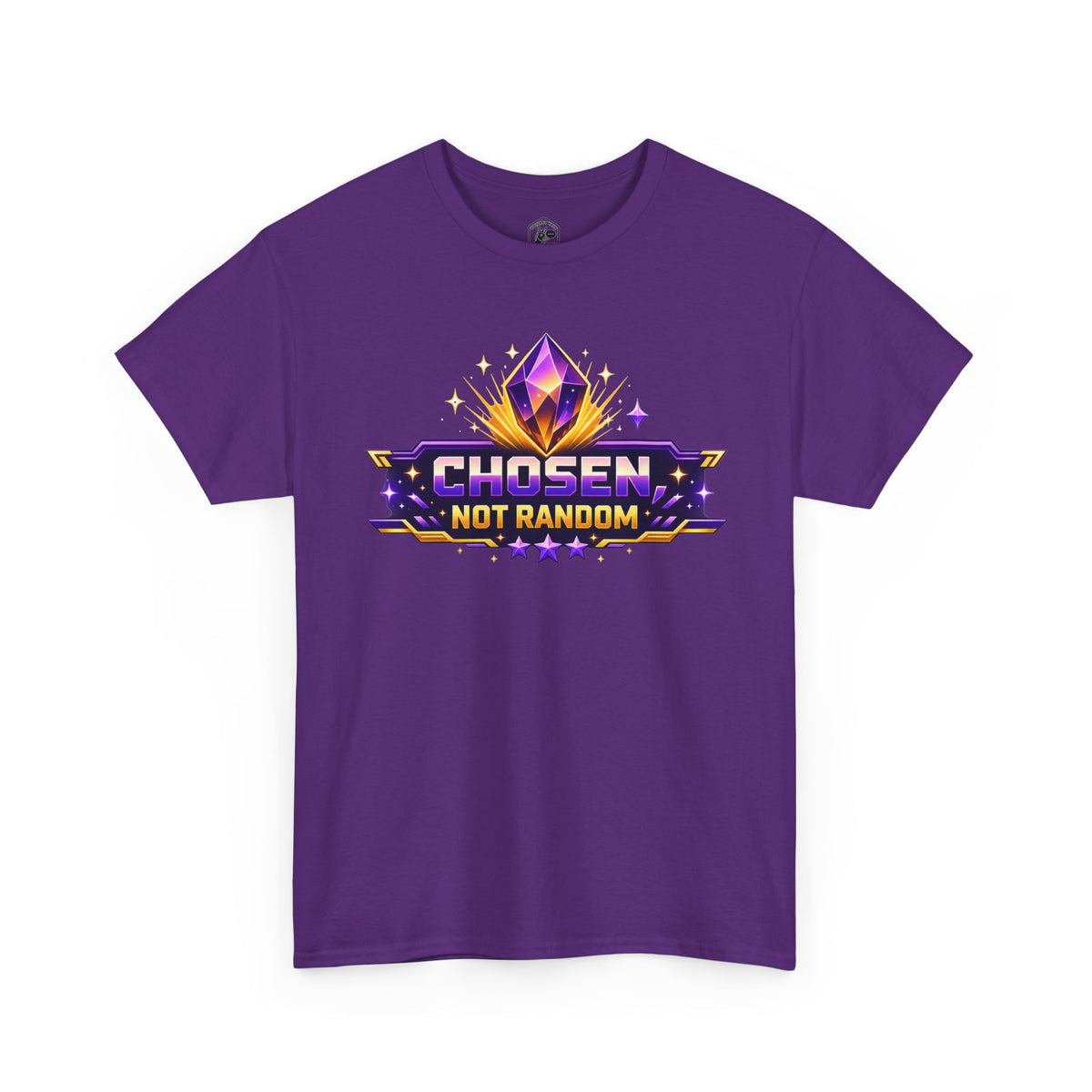 Chosen Not Random inspirational gamer graphic tee – Donkey Talk