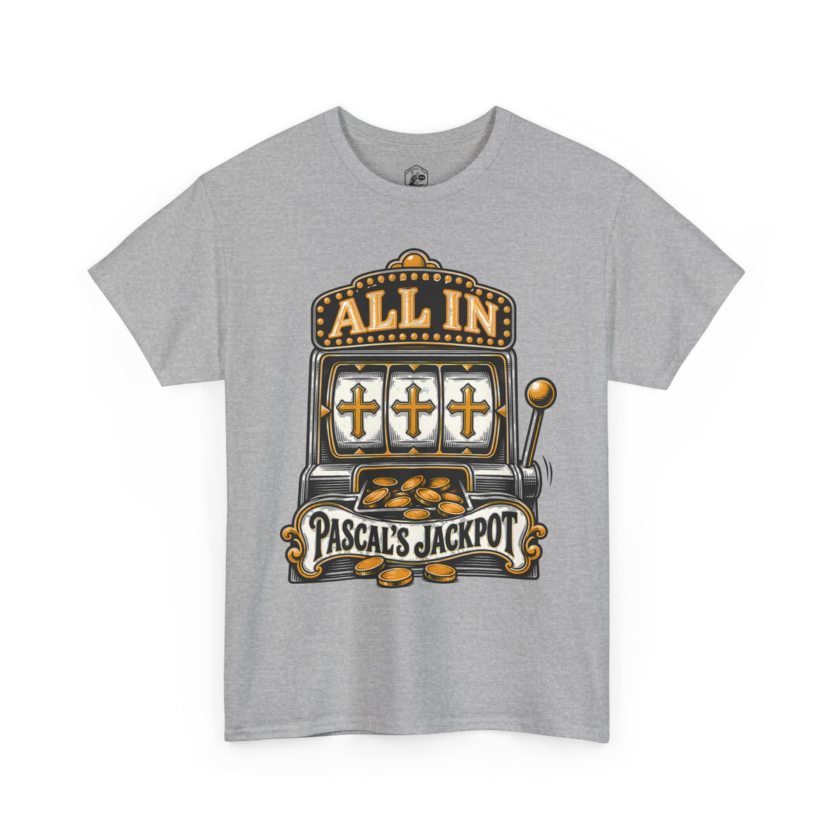 Pascal's Jackpot T-shirt – Donkey Talk graphic tee