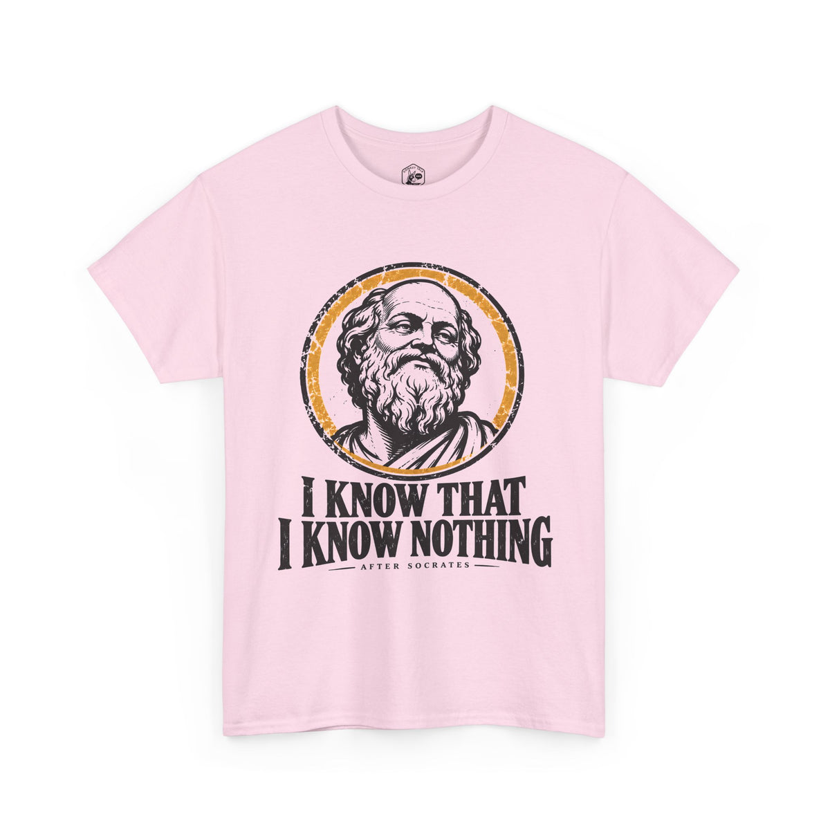 I Know That I Know Nothing Socrates T-Shirt | Philosophy and Humility Tee