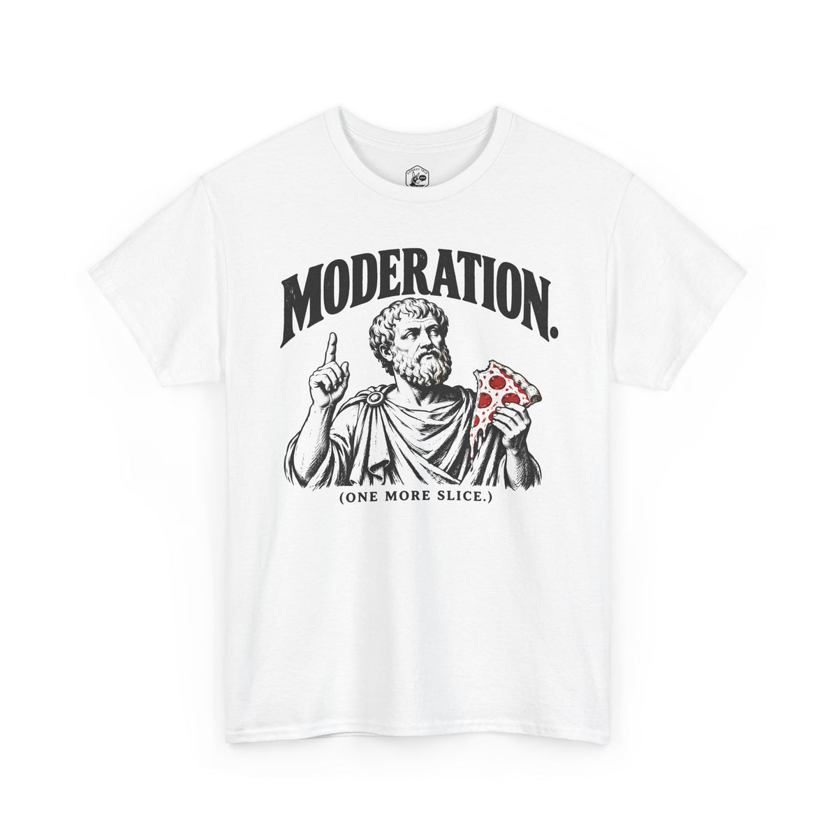 Moderation One More Slice T-shirt – Donkey Talk graphic tee