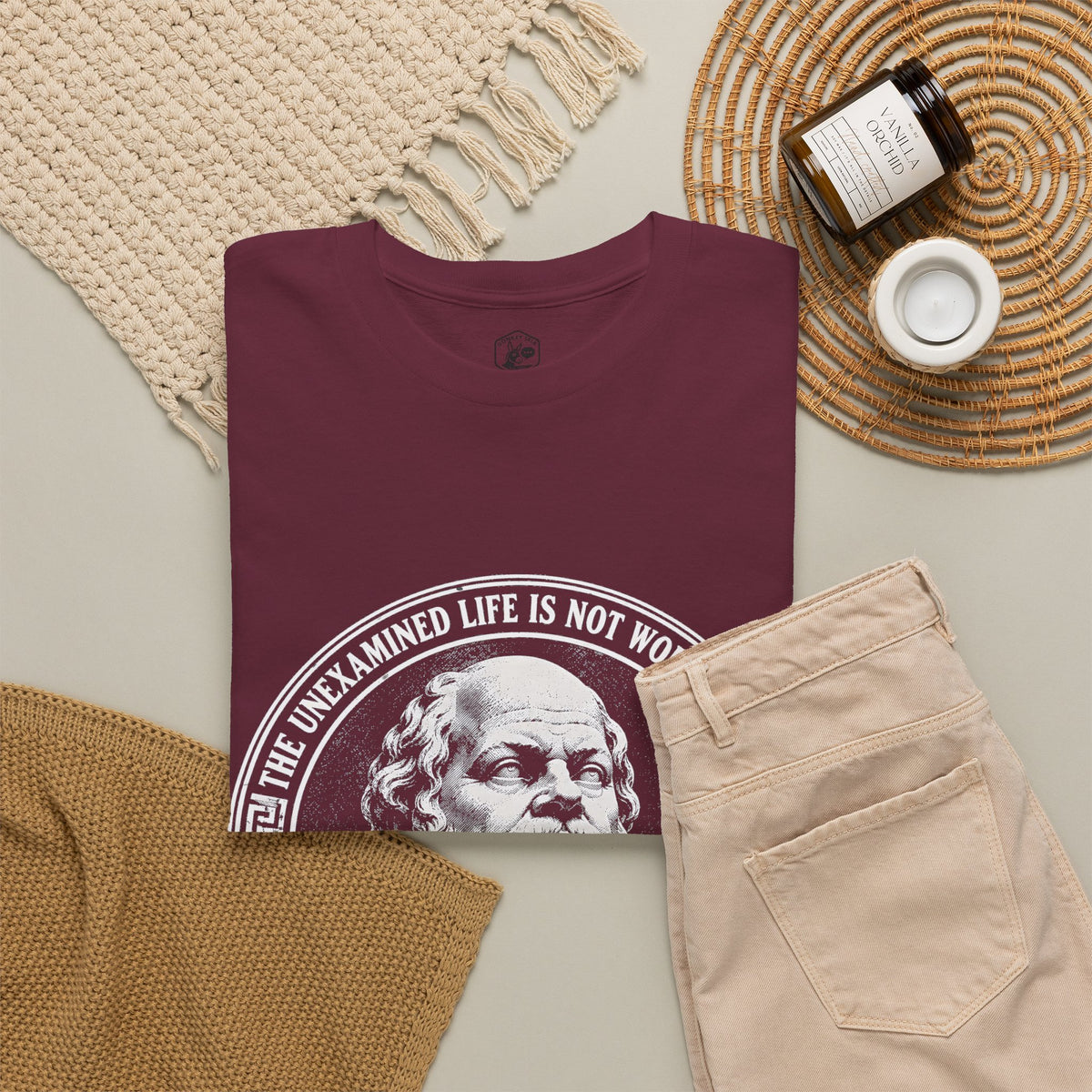 The Unexamined Life Is Not Worth Living T-Shirt | Socrates Philosophy Tee
