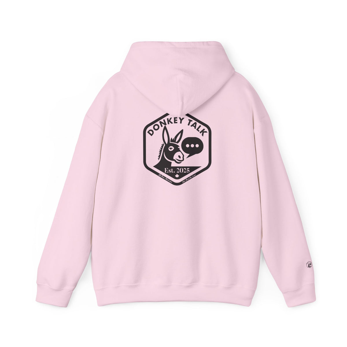 Unisex Donkey Talk Hoodie – Cozy Heavy Blend Sweatshirt for Animal Lovers