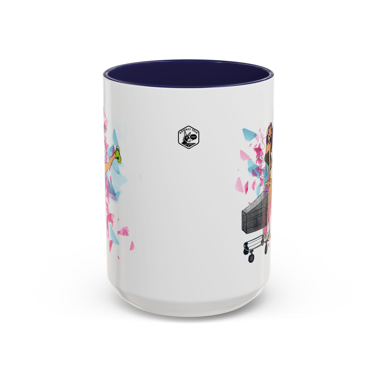 Playful Accent Coffee Mug for Fashion Lovers