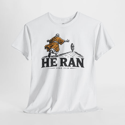He Ran Prodigal Son T-shirt – Donkey Talk graphic tee