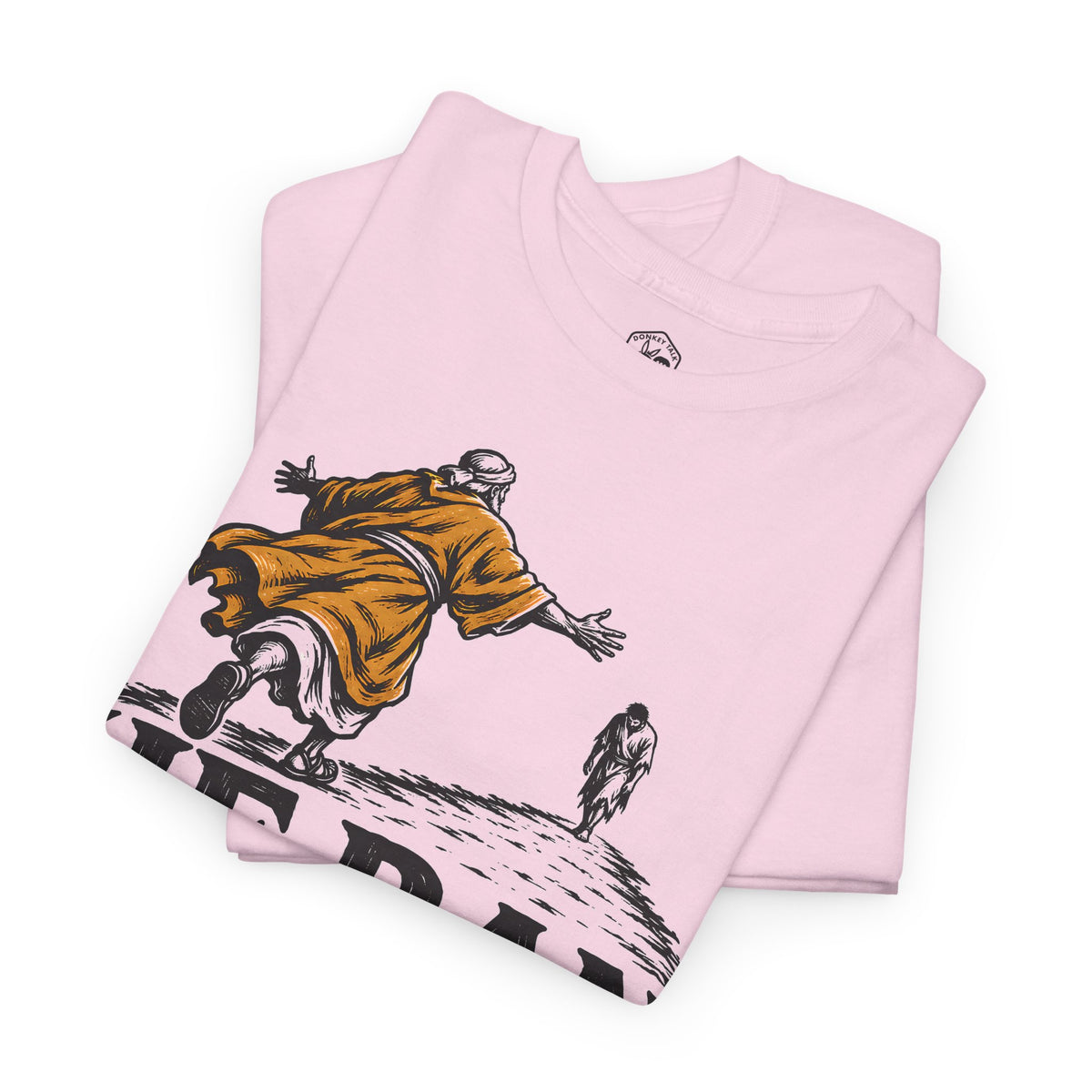 He Ran Prodigal Son T-shirt – Donkey Talk graphic tee