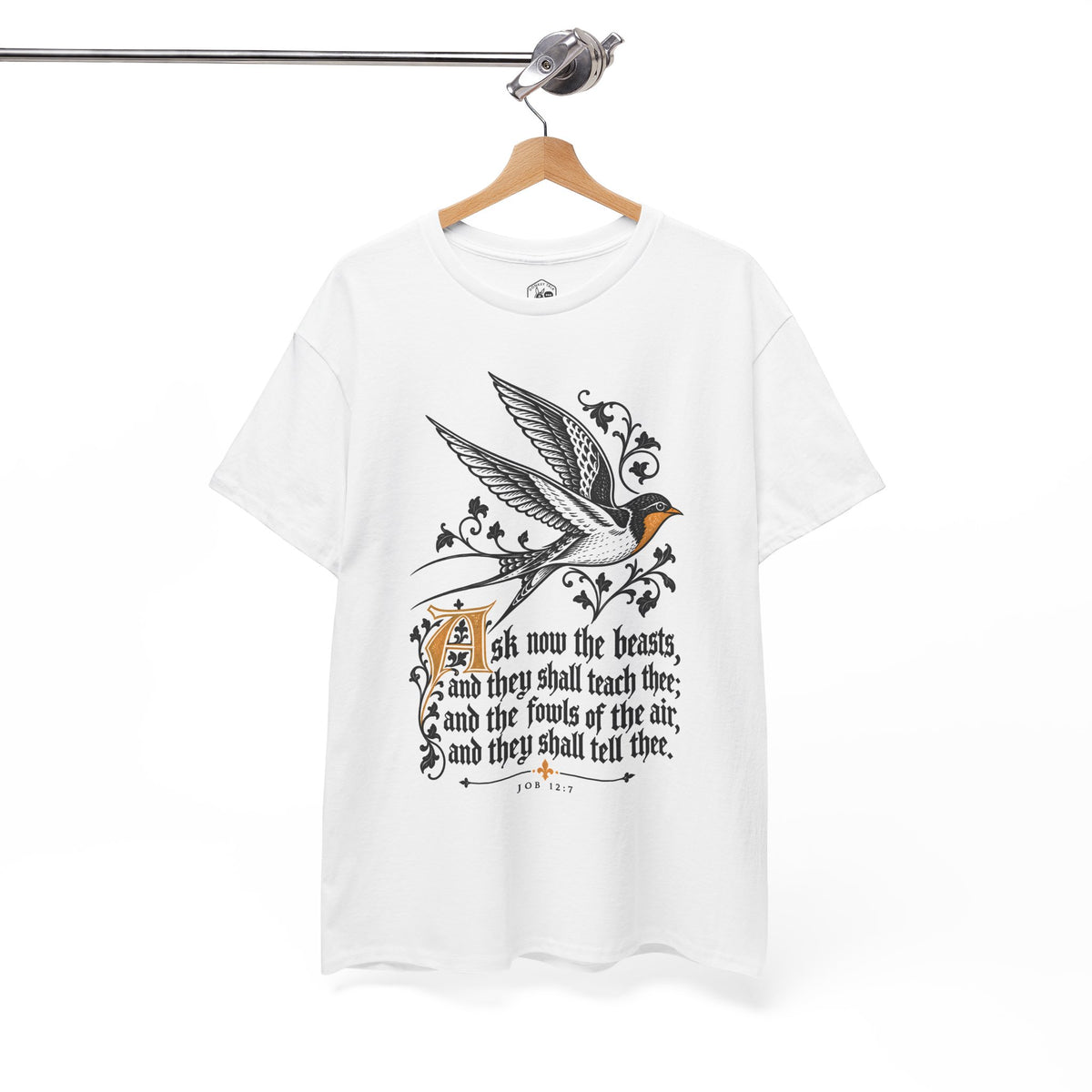 Swallow Bestiary T-shirt – Donkey Talk graphic tee
