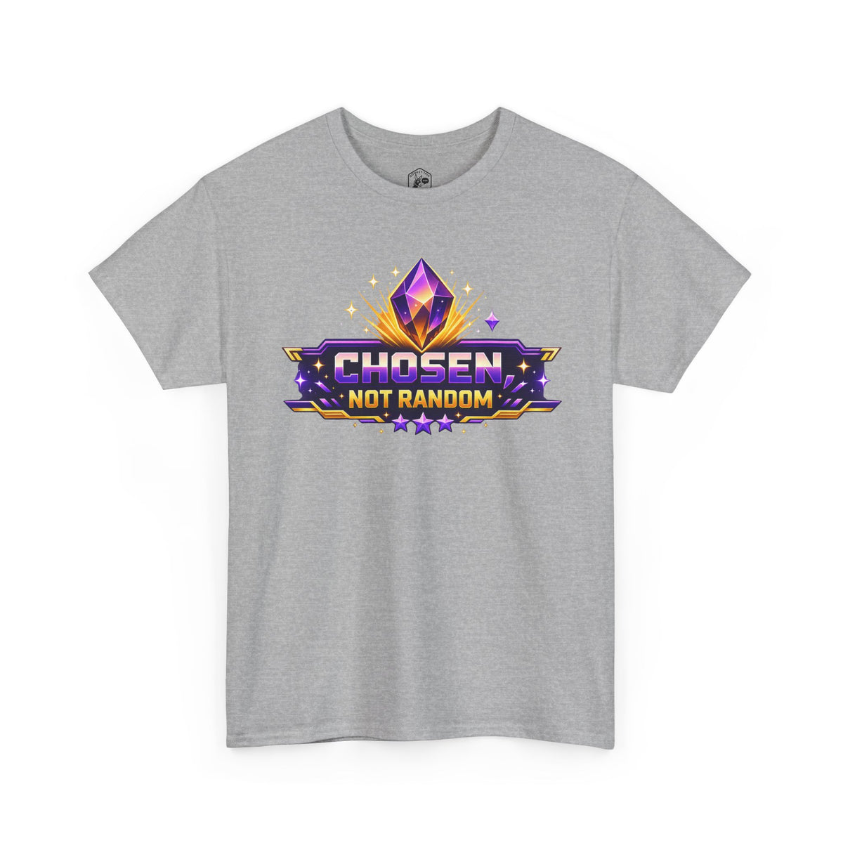 Chosen Not Random inspirational gamer graphic tee – Donkey Talk