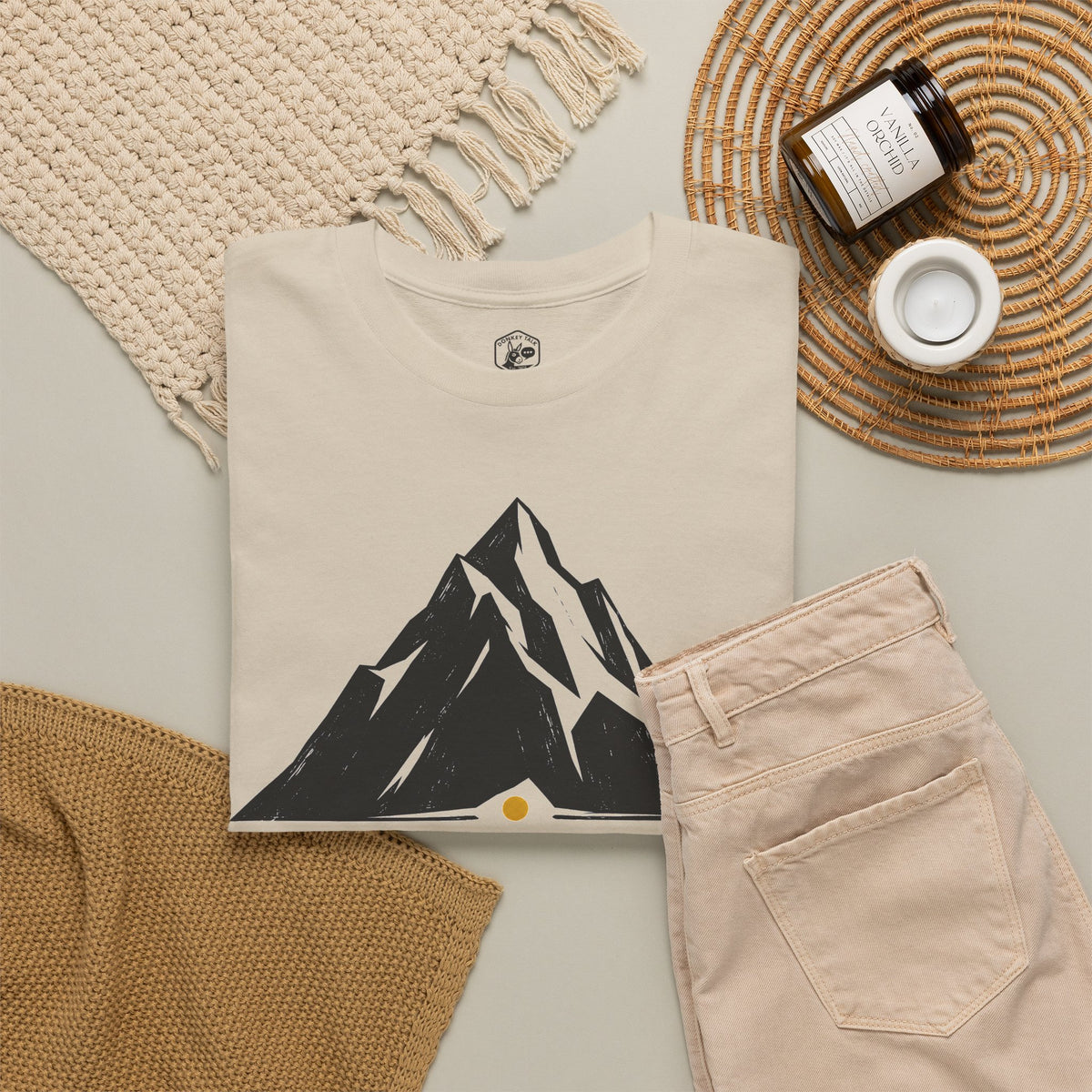 Faith Moves Mountains Start With a Seed T-shirt – Donkey Talk graphic tee